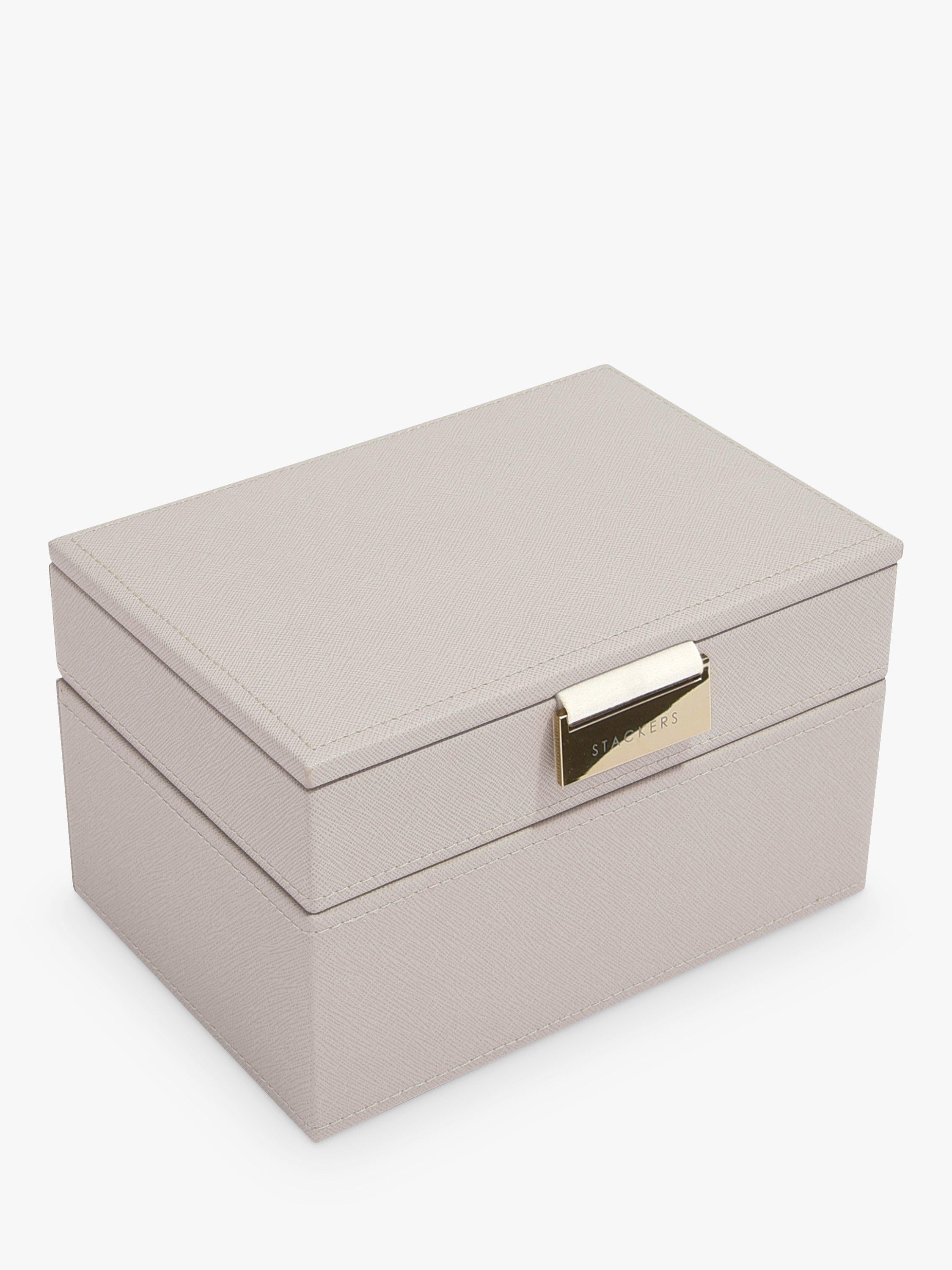 Stackers mini jewellery box stackable PU case (British brand)