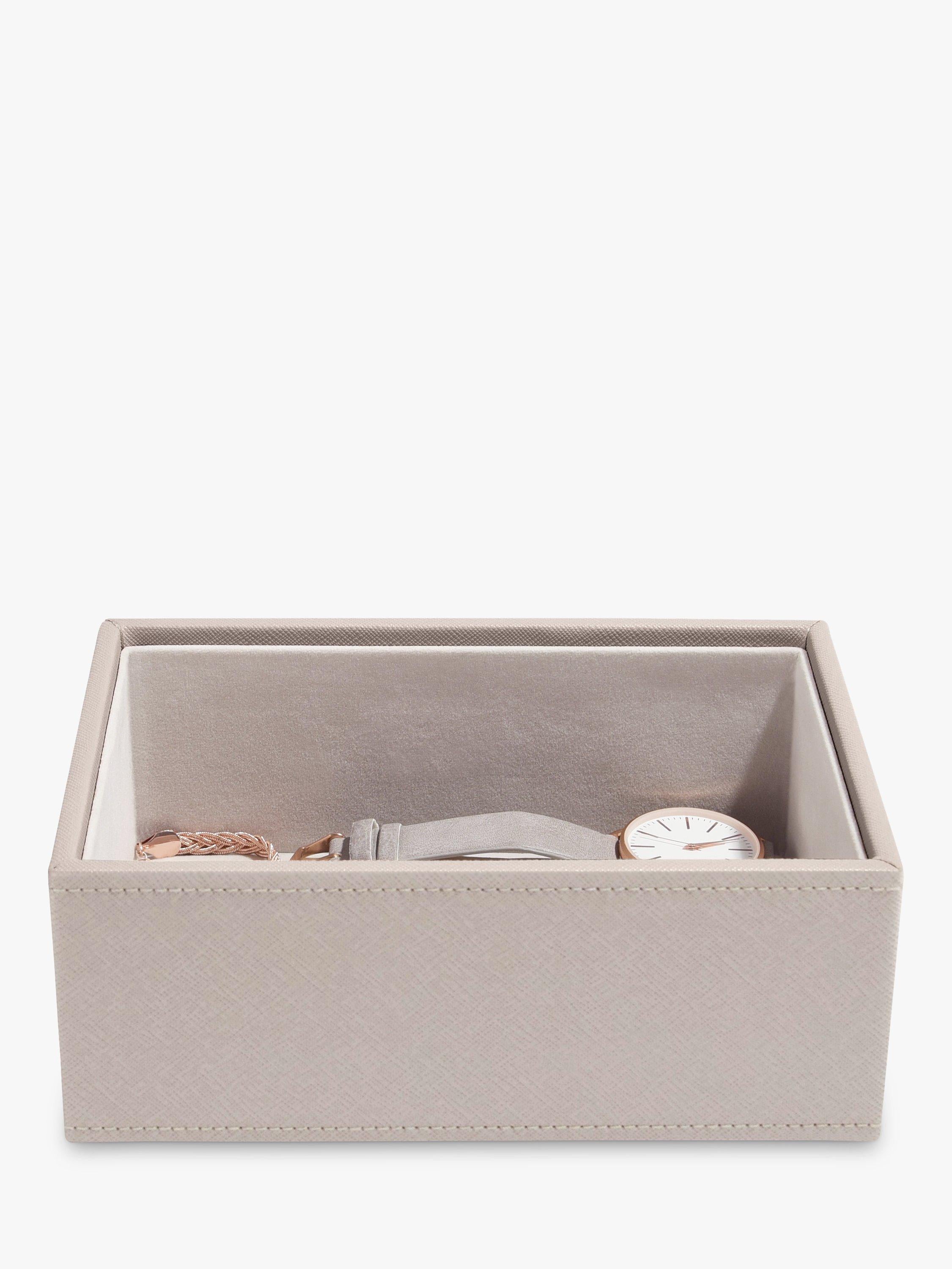 Stackers mini jewellery box stackable PU case (British brand)