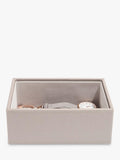 Stackers mini jewellery box stackable PU case (British brand)