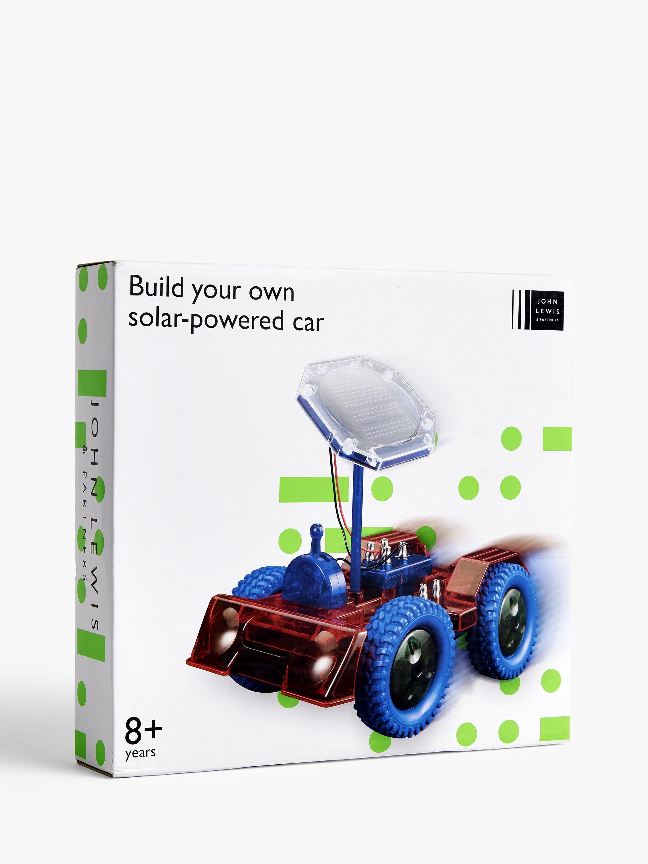 John Lewis solar powered car building kit, UK version