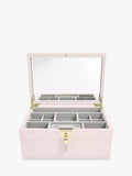 Stackers leather jewellery box 2 set, imported from the UK