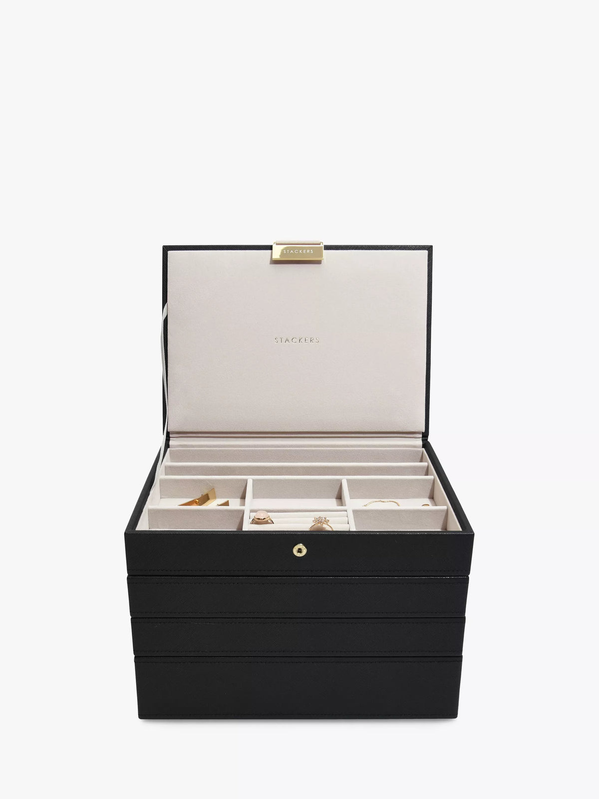 Stackers 4 layer jewellery box modular storage (British brand)