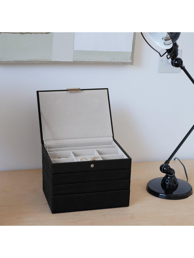 Stackers 4 layer jewellery box modular storage (British brand)