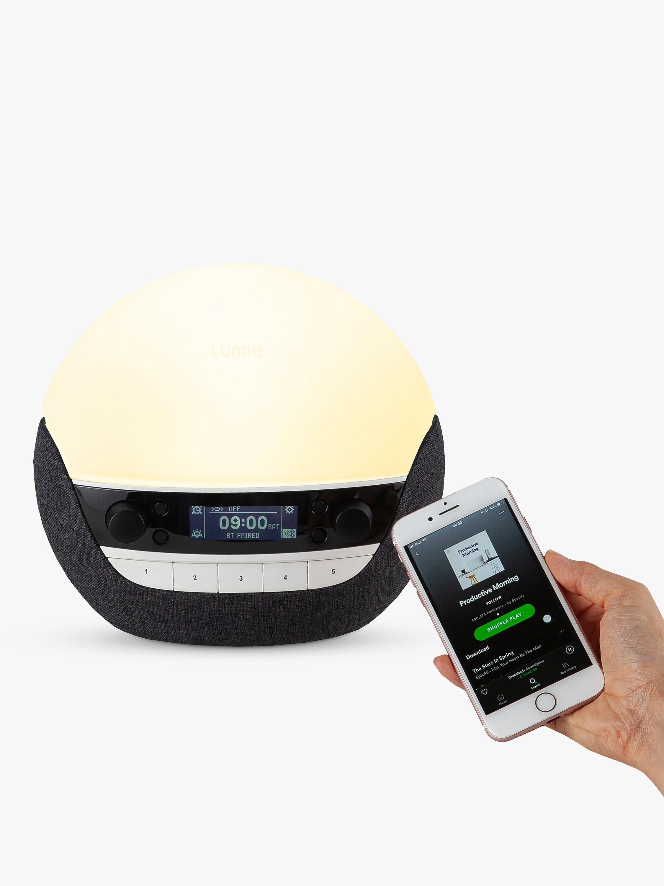 Lumie Bodyclock Luxe 750DAB wake up daylight lamp (British brand)
