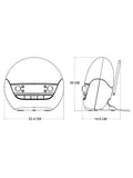 Lumie Bodyclock Luxe 750DAB wake up daylight lamp (British brand)