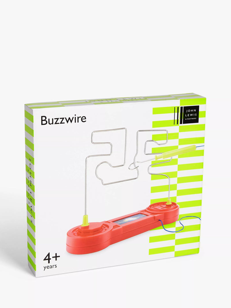 John Lewis buzz wire game for skill development, UK version