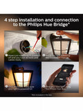 Philips Hue Econic smart outdoor wall lantern, imported from the UK