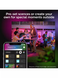 Philips Hue Econic smart outdoor wall lantern, imported from the UK