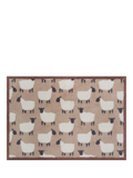 Turtle Mat Sheep Flock Door Mat, Natural