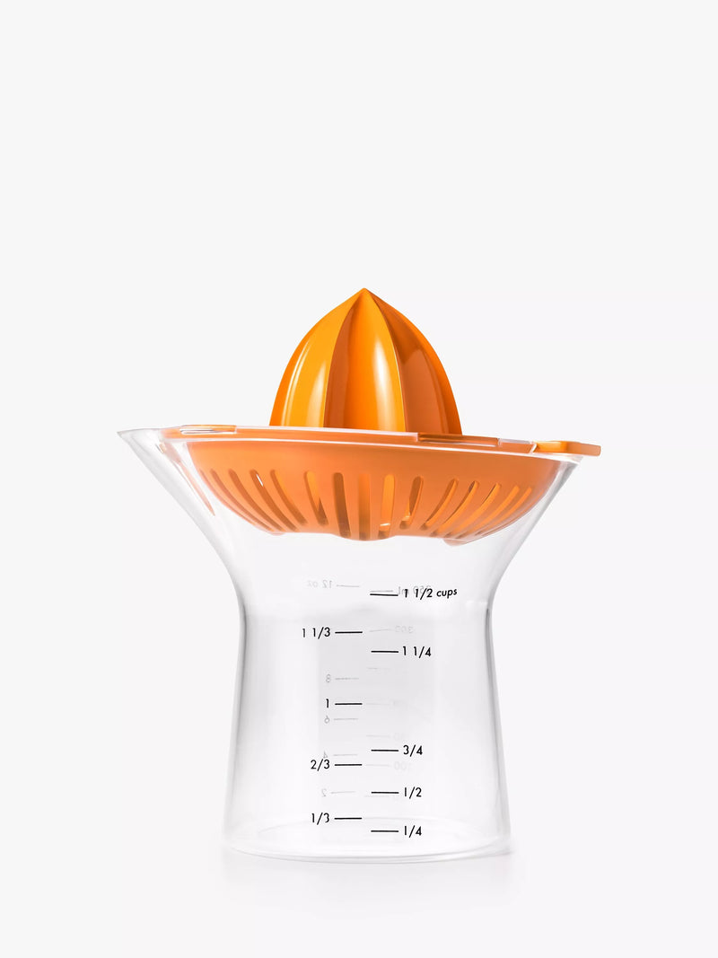 OXO 2-in-1 Citrus Reamer and Juicer with Strainers, 350ml, imported from the UK