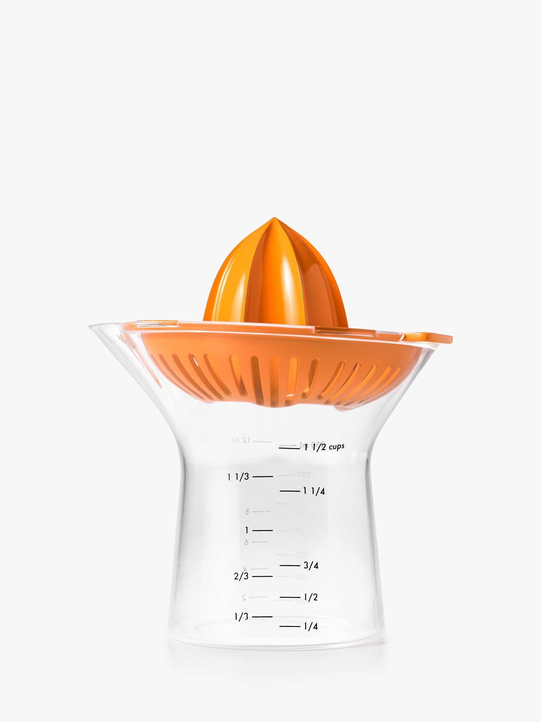 OXO 2-in-1 Citrus Reamer and Juicer with Strainers, 350ml, imported from the UK