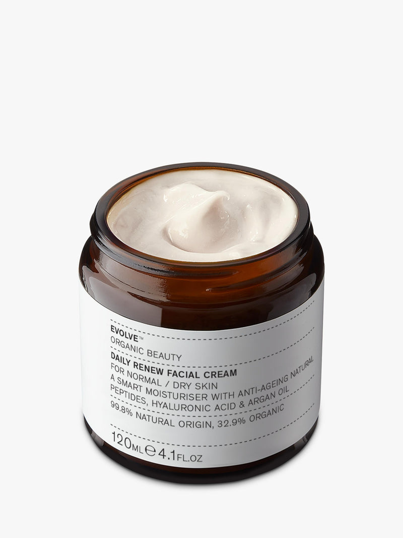 Evolve Organic Beauty Daily Renew facial cream 60ml (British brand)