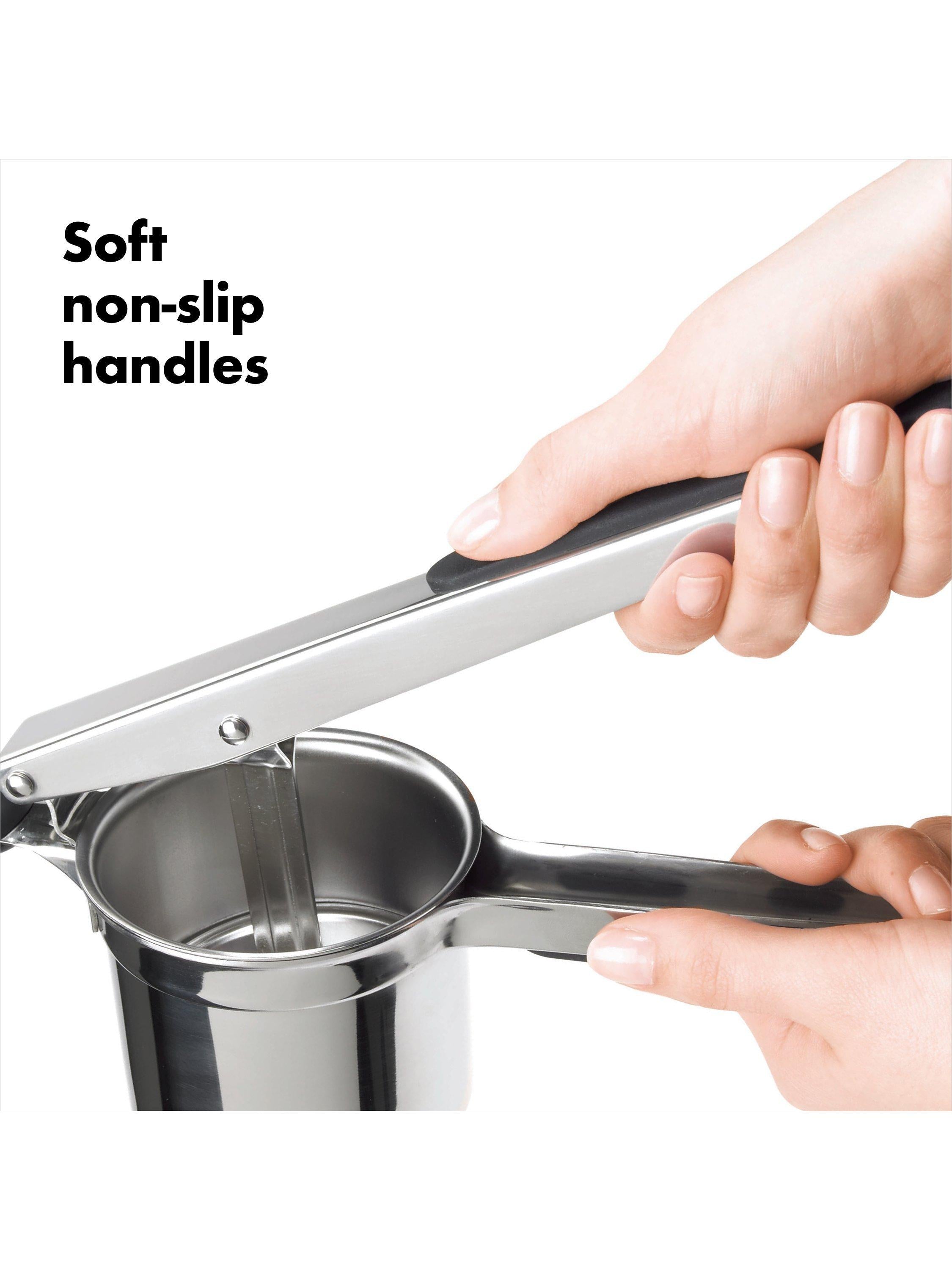 OXO Good Grips stainless steel potato ricer silver, UK version