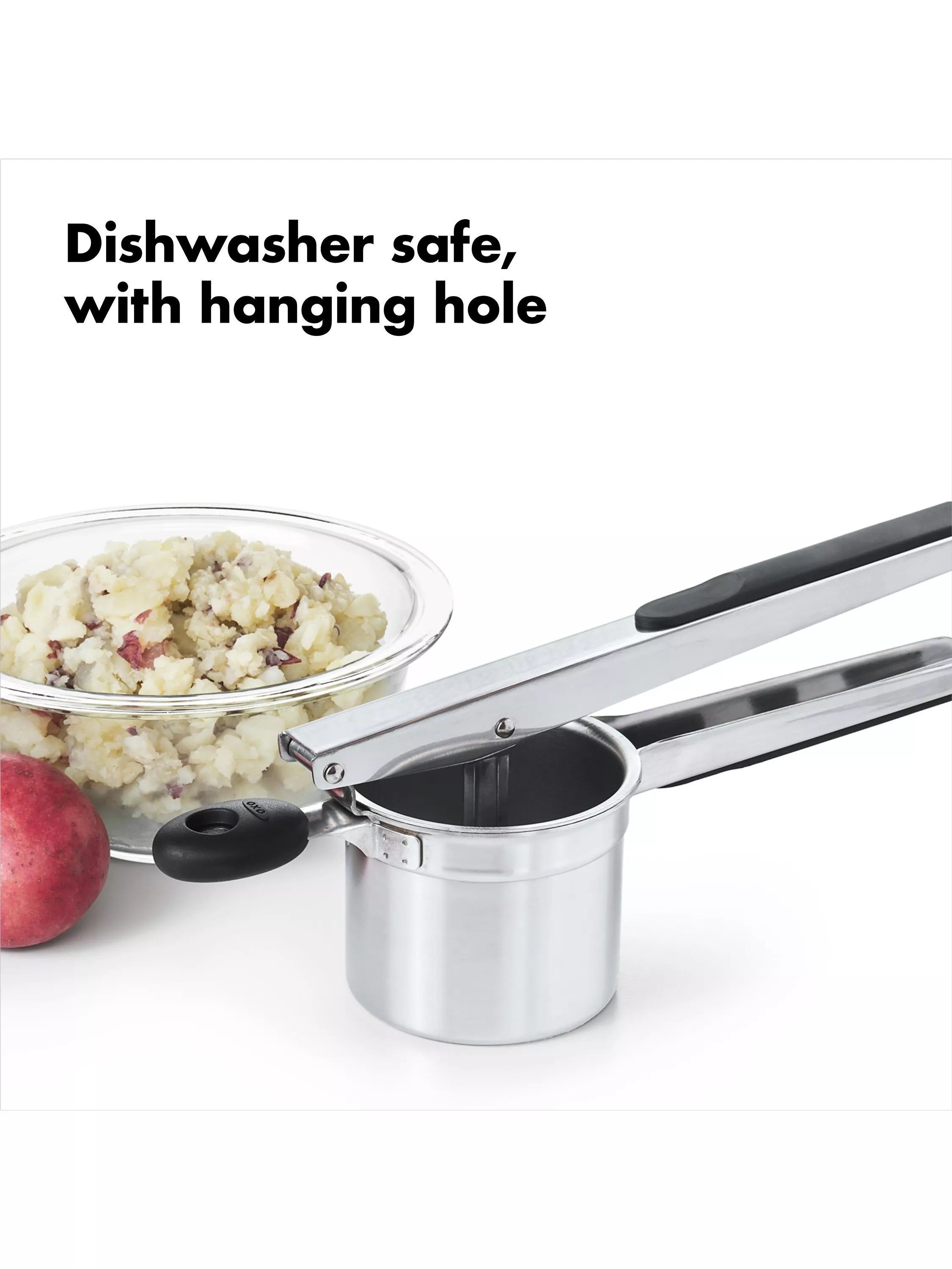 OXO Good Grips stainless steel potato ricer silver, UK version