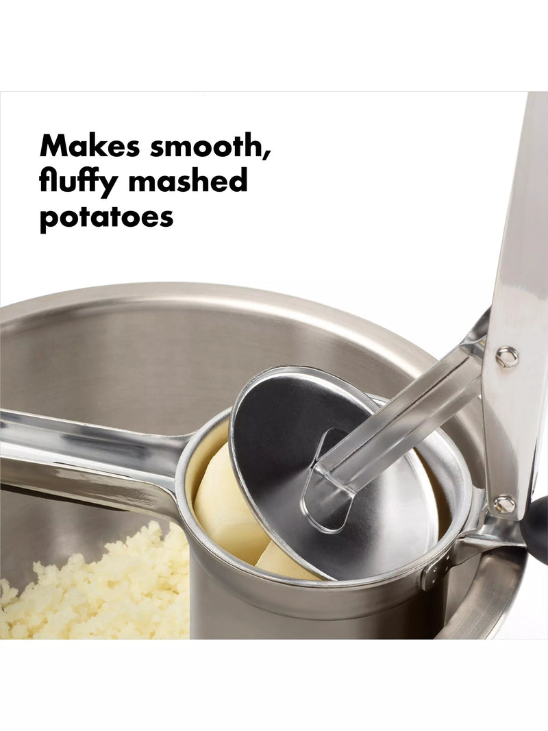 OXO Good Grips stainless steel potato ricer silver, UK version