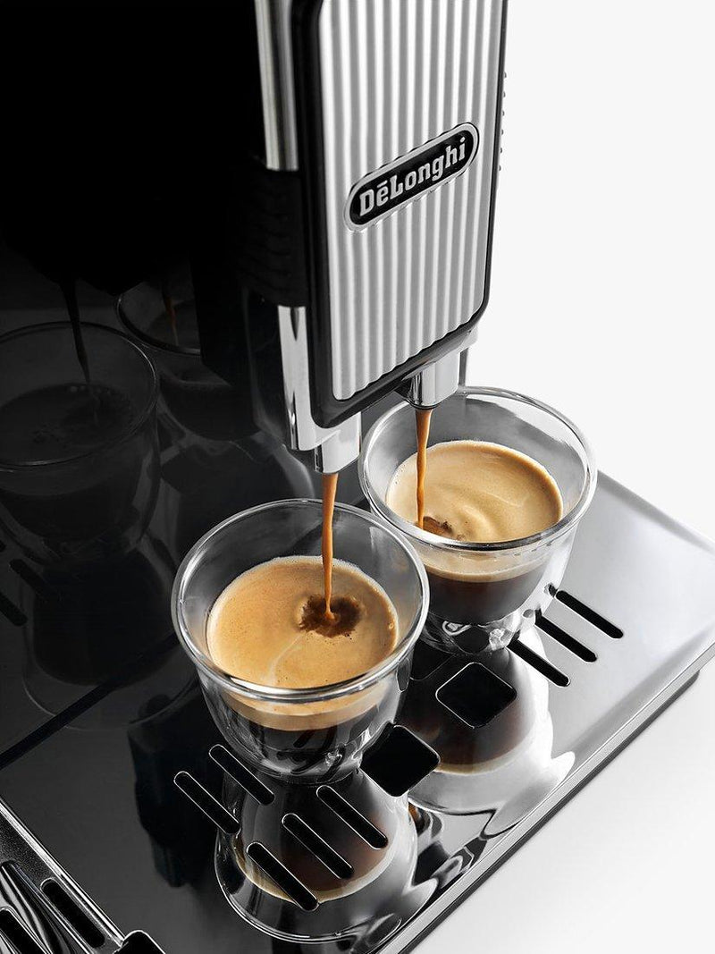 De'Longhi Maestosa bean to cup coffee machine in metal black - British product