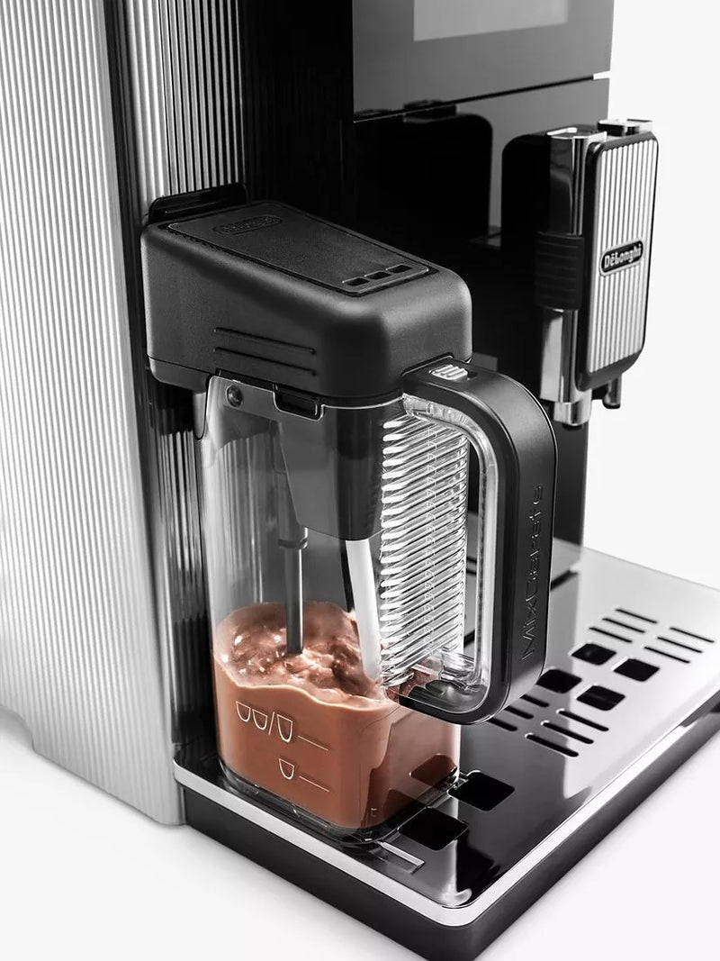 De'Longhi Maestosa bean to cup coffee machine in metal black - British product