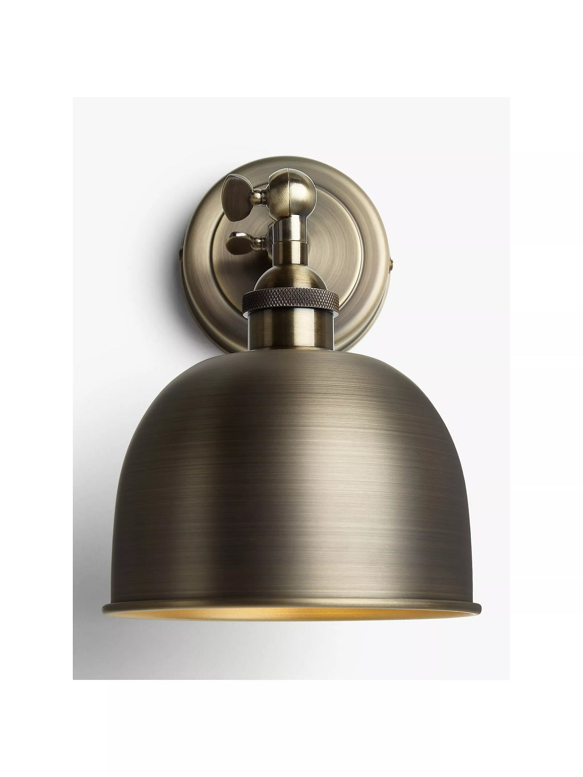 John Lewis Baldwin wall light antique finish (British brand)