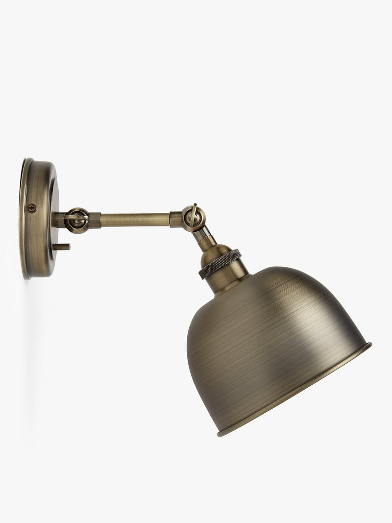 John Lewis Baldwin wall light antique finish (British brand)