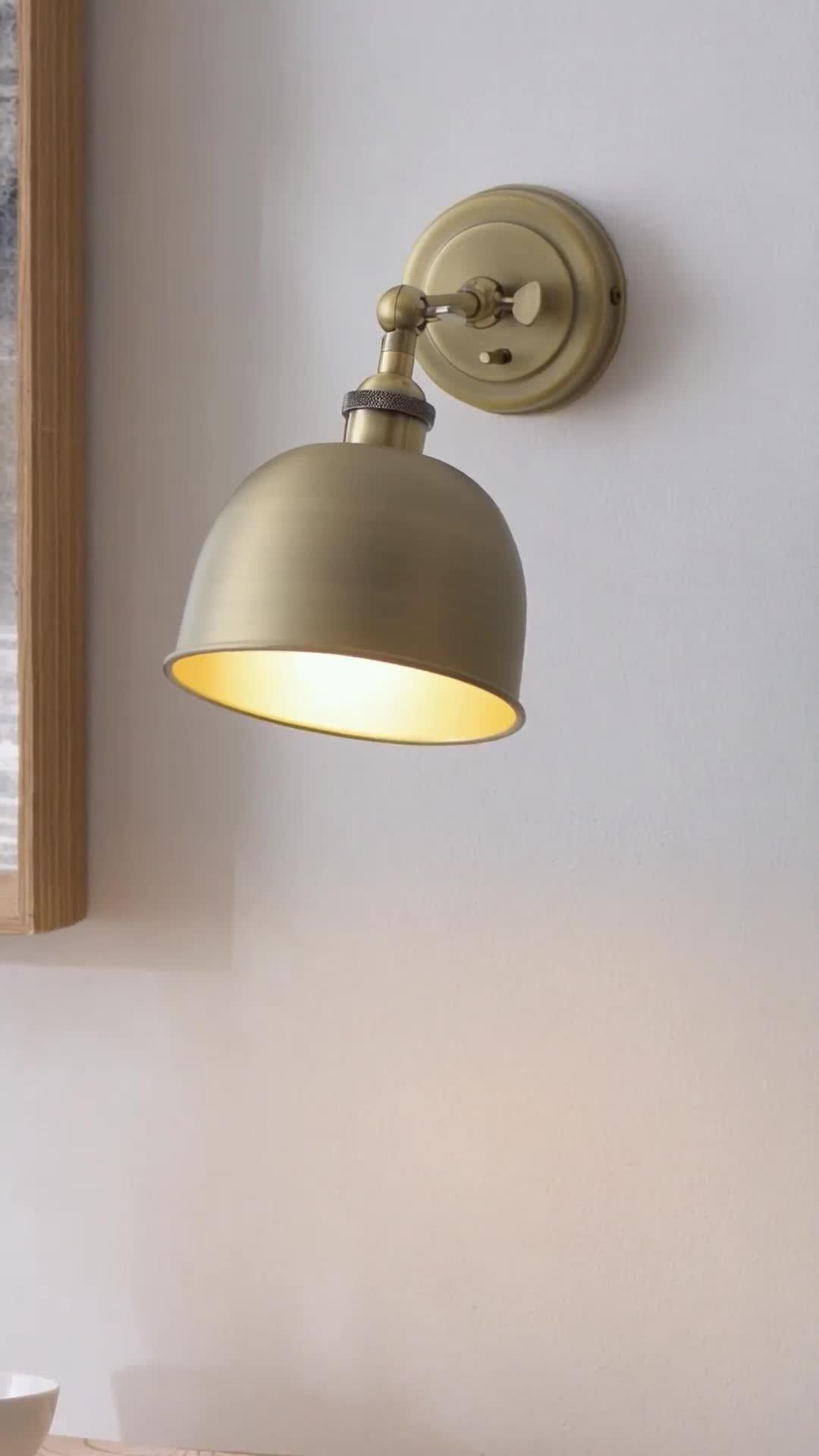 John Lewis Baldwin wall light antique finish (British brand)