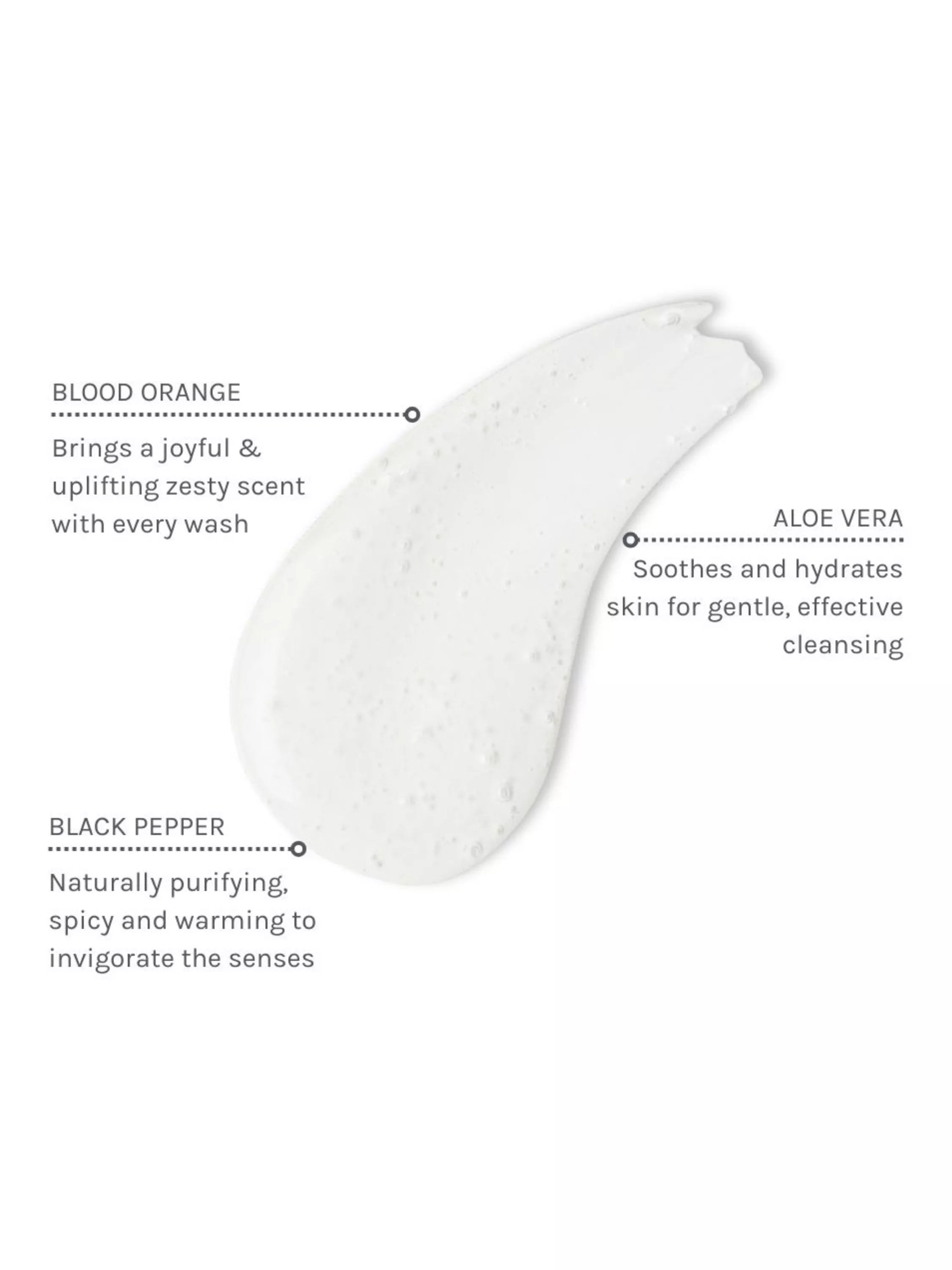 Evolve Organic Beauty African Orange Aromatic Wash 500ml - British product
