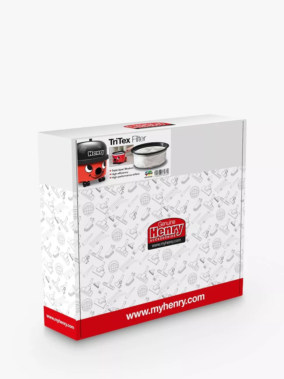 Henry TriTex 12 inch vacuum filter (British brand)