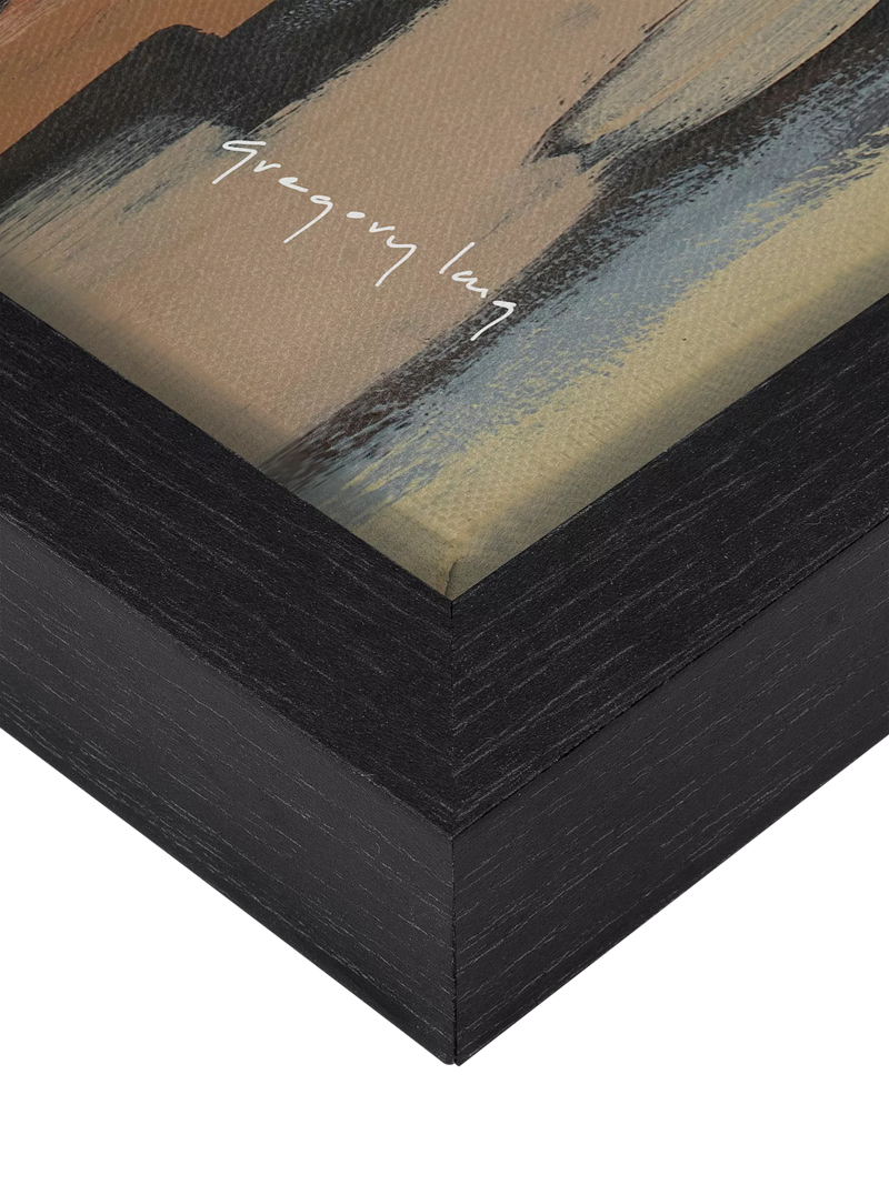 John Lewis Gregory Lang New York Skyline framed canvas 66x126cm, imported from the UK