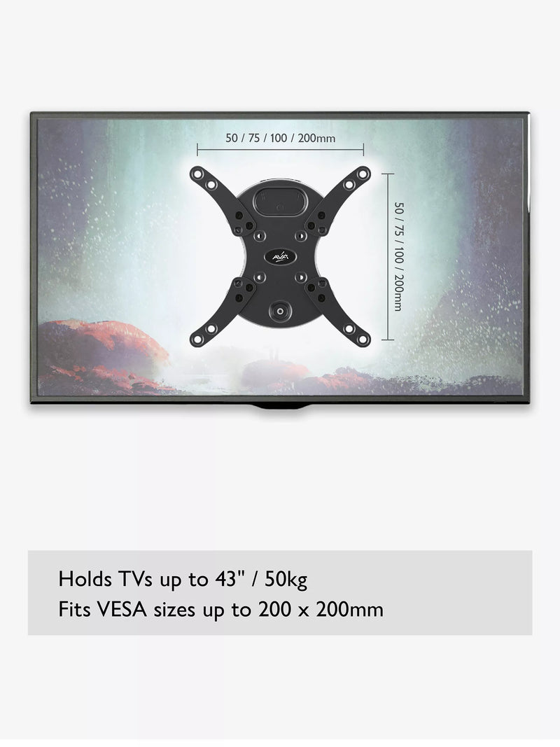 AVF flat wall mount JLP200 43 inch (British brand)