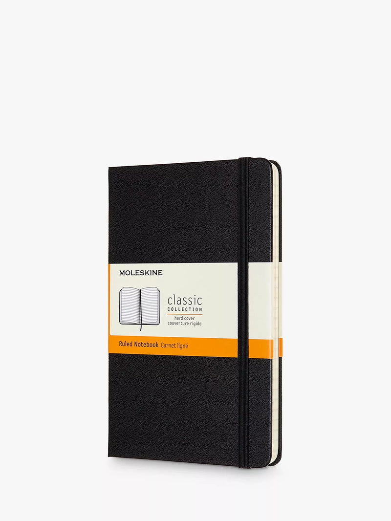 Moleskine medium hardcover ruled notebook, UK version