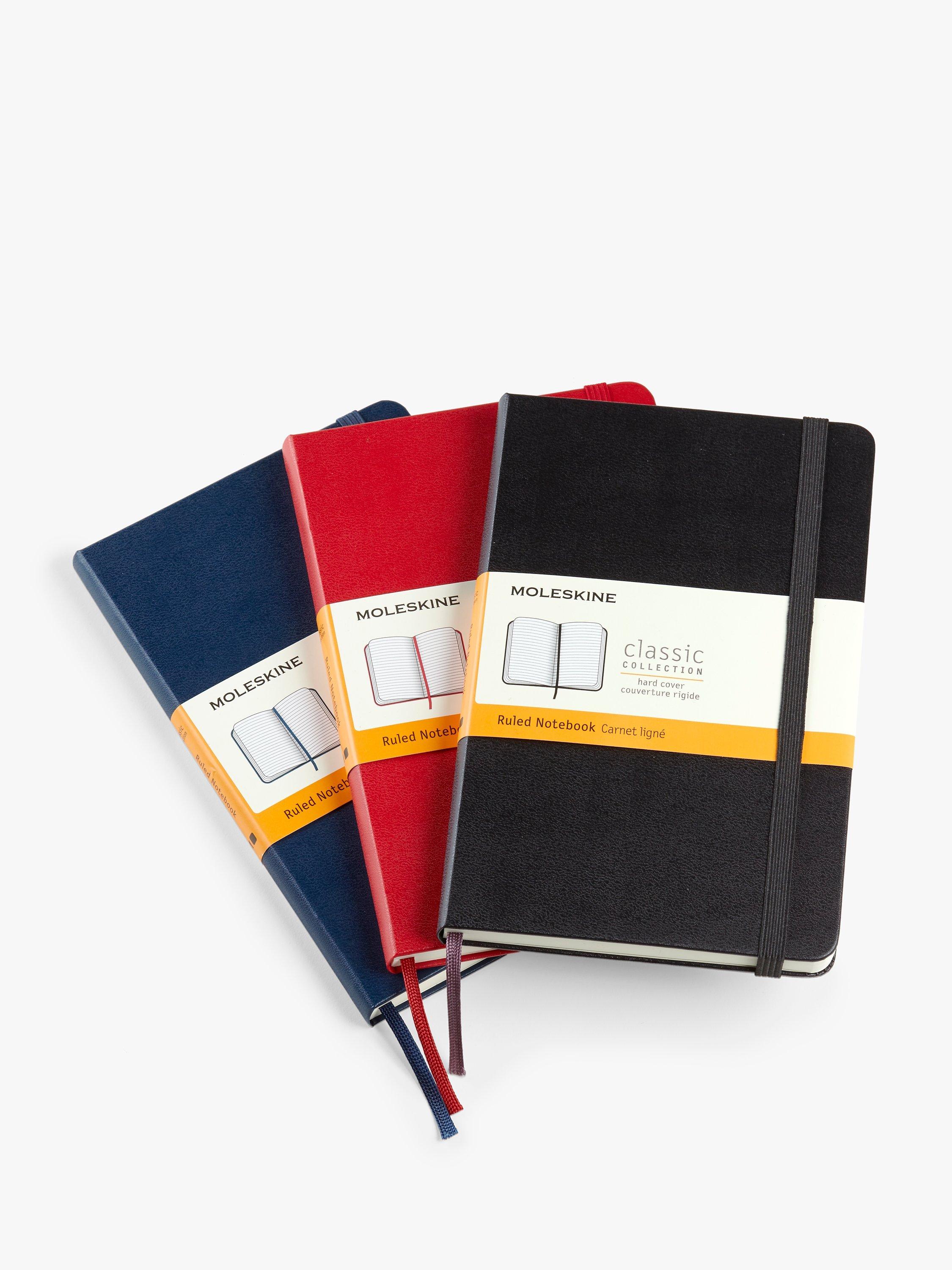 Moleskine medium hardcover ruled notebook, UK version