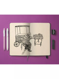 Moleskine Art Sketchbook Black Large - British product