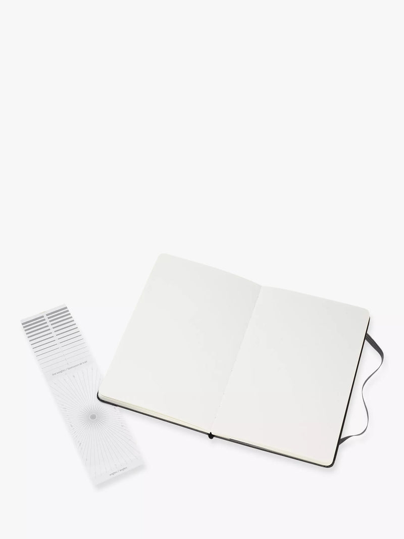 Moleskine watercolour sketchbook black large - British product