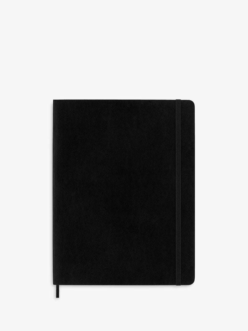 Moleskine extra large dotted soft cover notebook black - British product