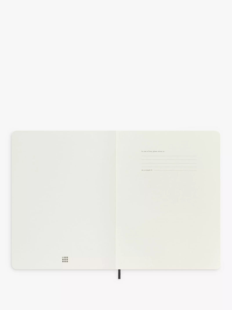 Moleskine extra large dotted soft cover notebook black - British product