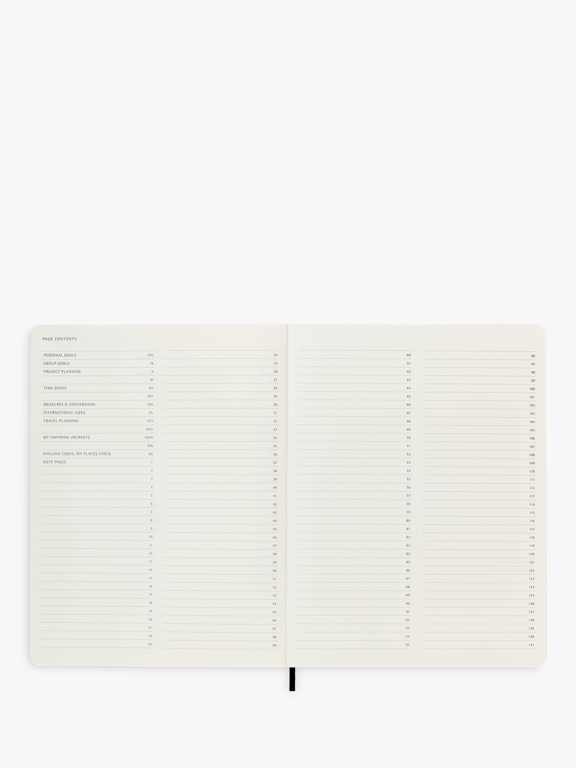 Moleskine Pro Extra Large Notebook black, imported from the UK