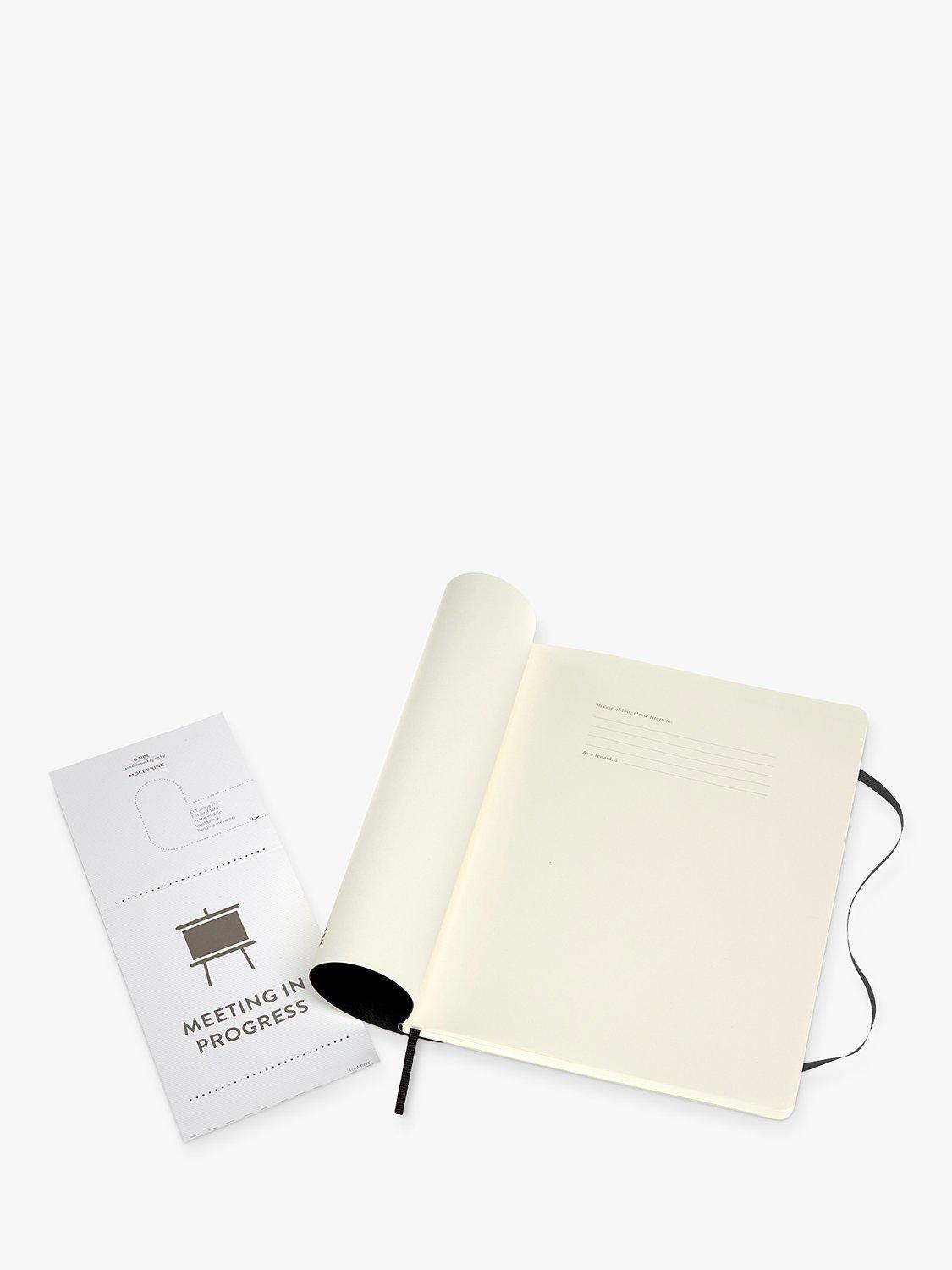 Moleskine Pro Extra Large Notebook black, imported from the UK