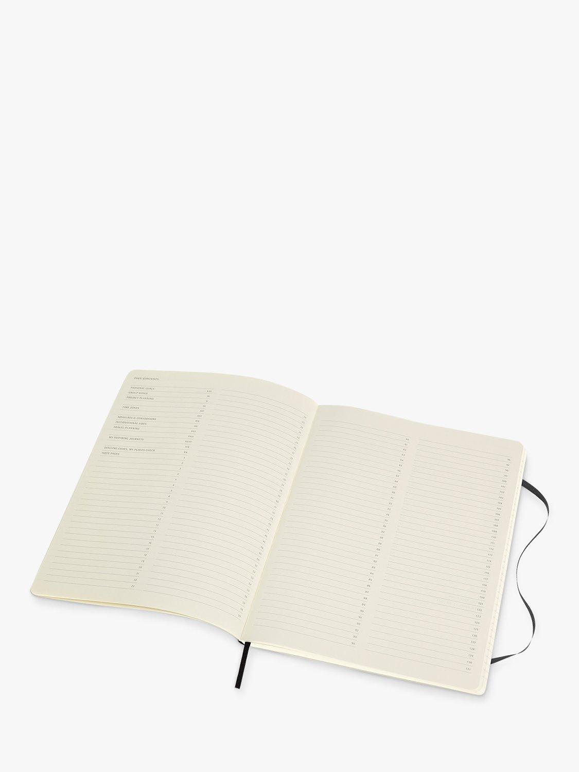 Moleskine Pro Extra Large Notebook black, imported from the UK