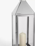John Lewis square lantern candle holder H65 cm, imported from the UK