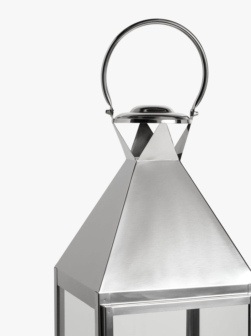John Lewis Square Lantern Candle Holder, H87 cm