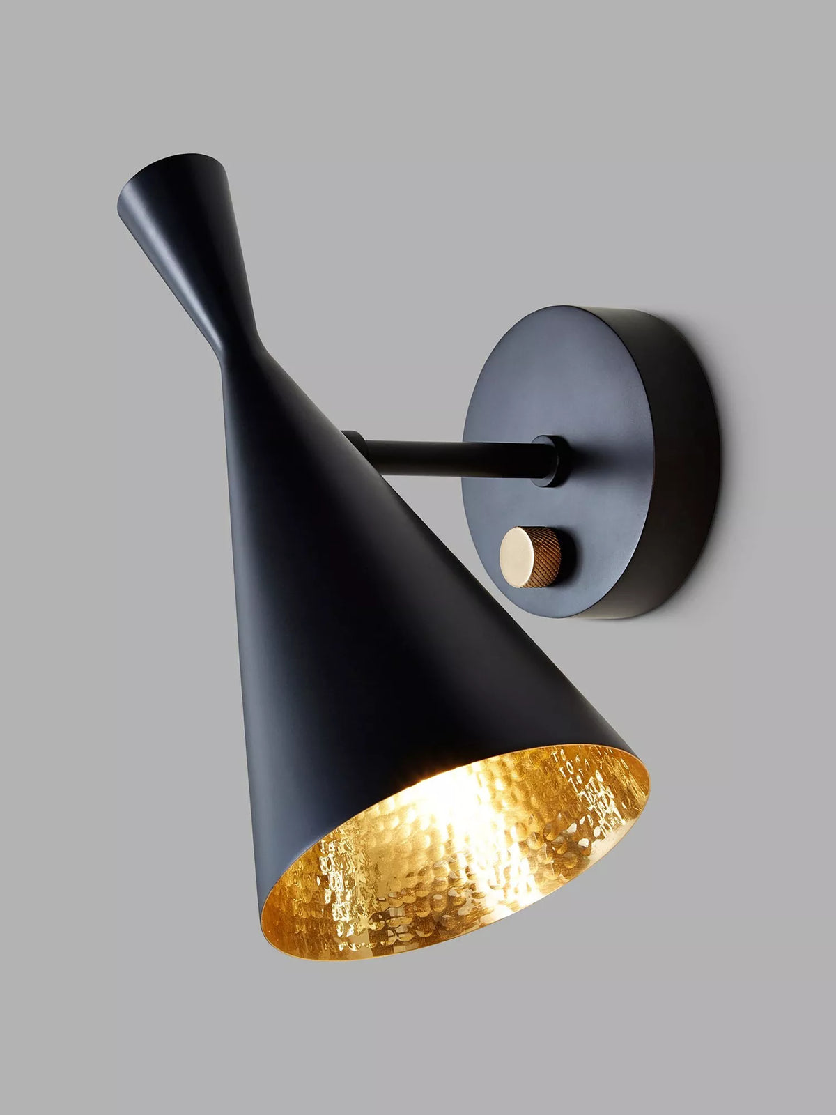 Tom Dixon Beat wall light brass hand-beaten (British brand)