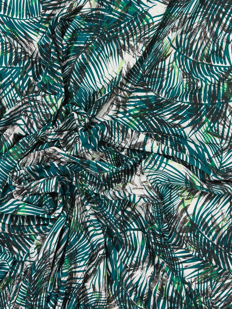 Montreux Fabrics printed jersey fabric Navy (British brand)
