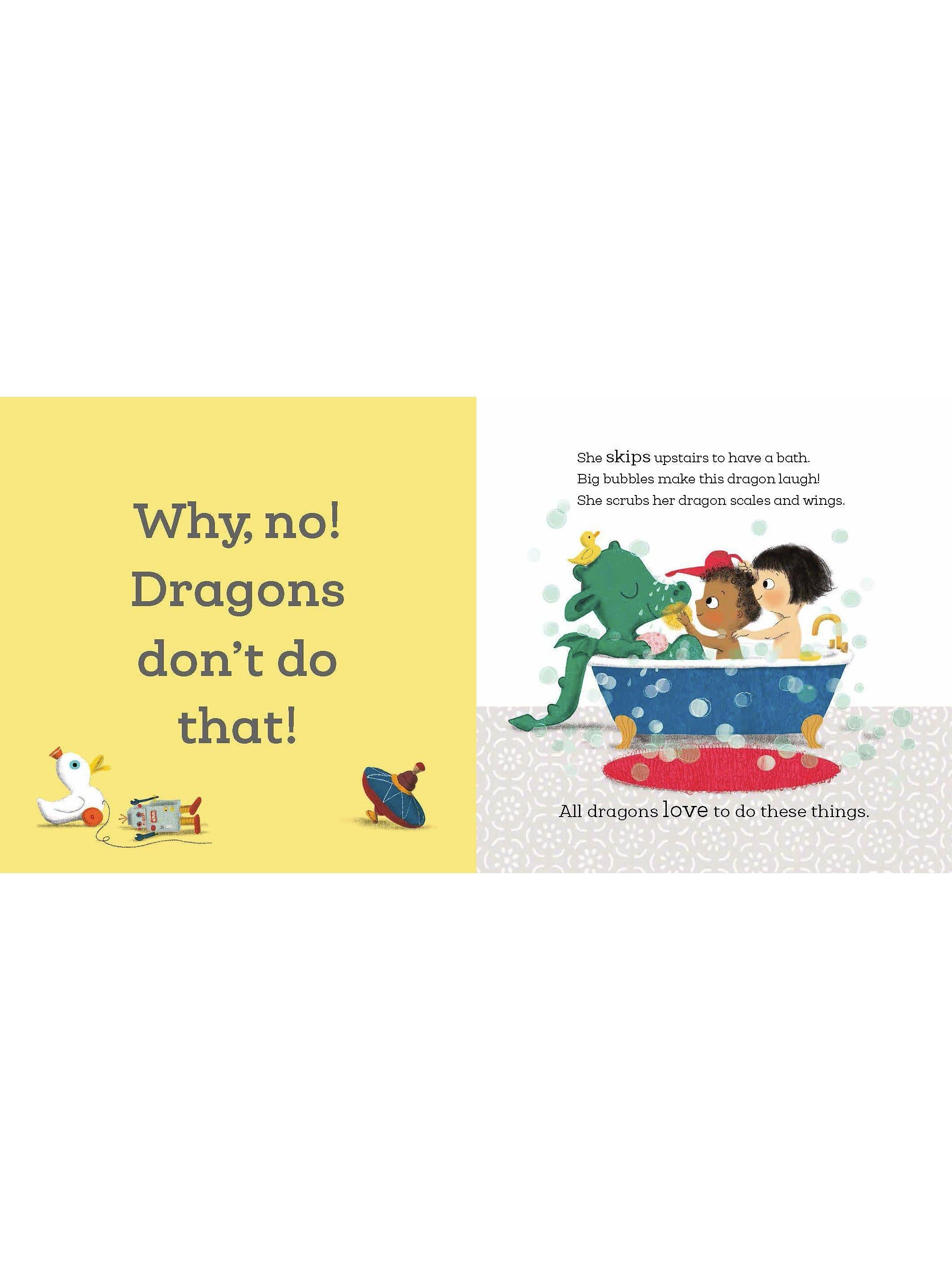 Dragon Comes To Stay children's book - British product