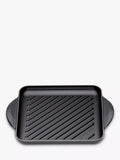 Le Creuset cast iron skinny square grill 24cm, UK version
