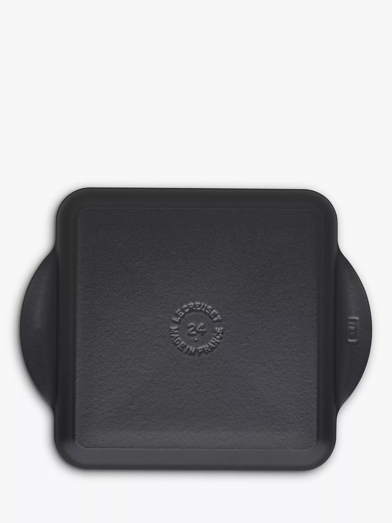 Le Creuset cast iron skinny square grill 24cm, UK version