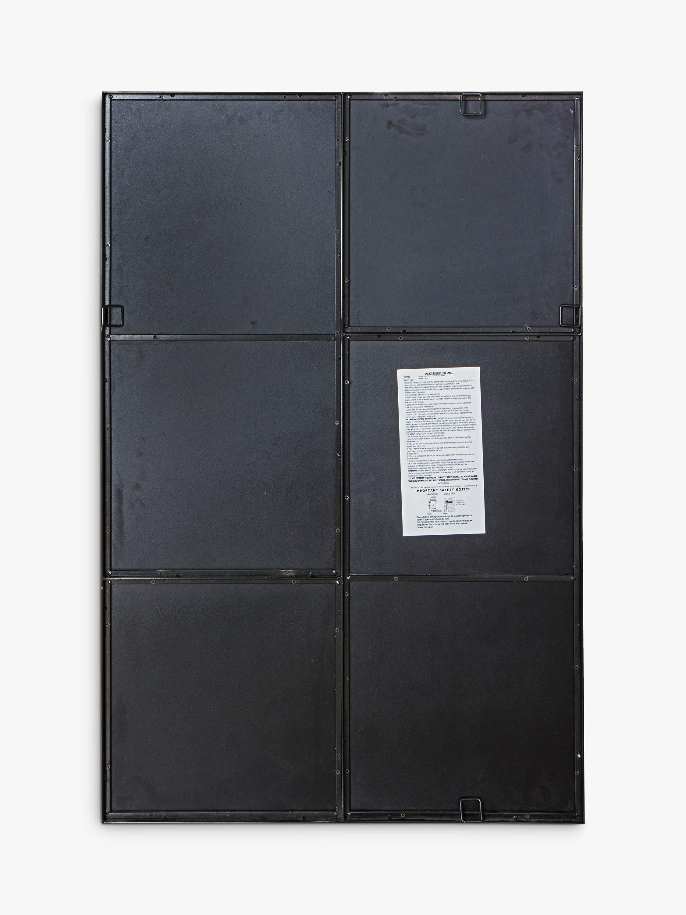 Gallery Direct Ampla rectangular mirror 122 x 81cm, UK version
