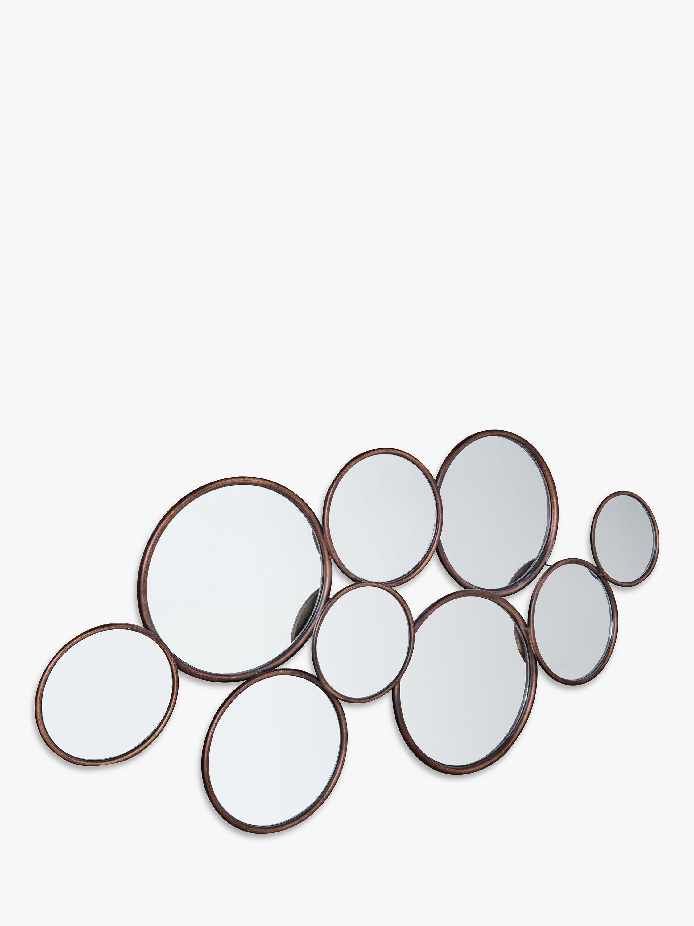Gallery Direct wall mirror copper finish 121x58.5cm, UK version