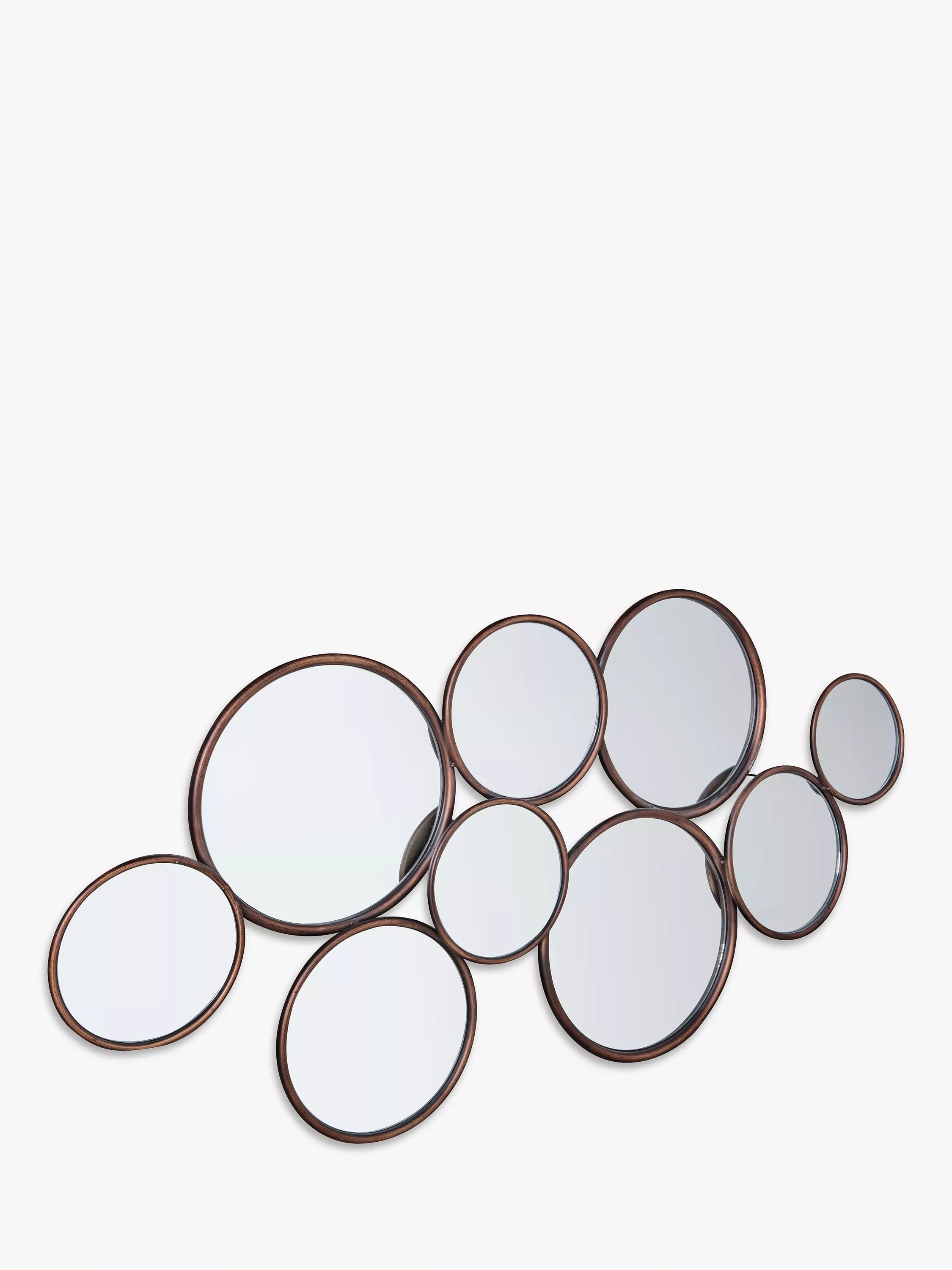 Gallery Direct wall mirror copper finish 121x58.5cm, UK version