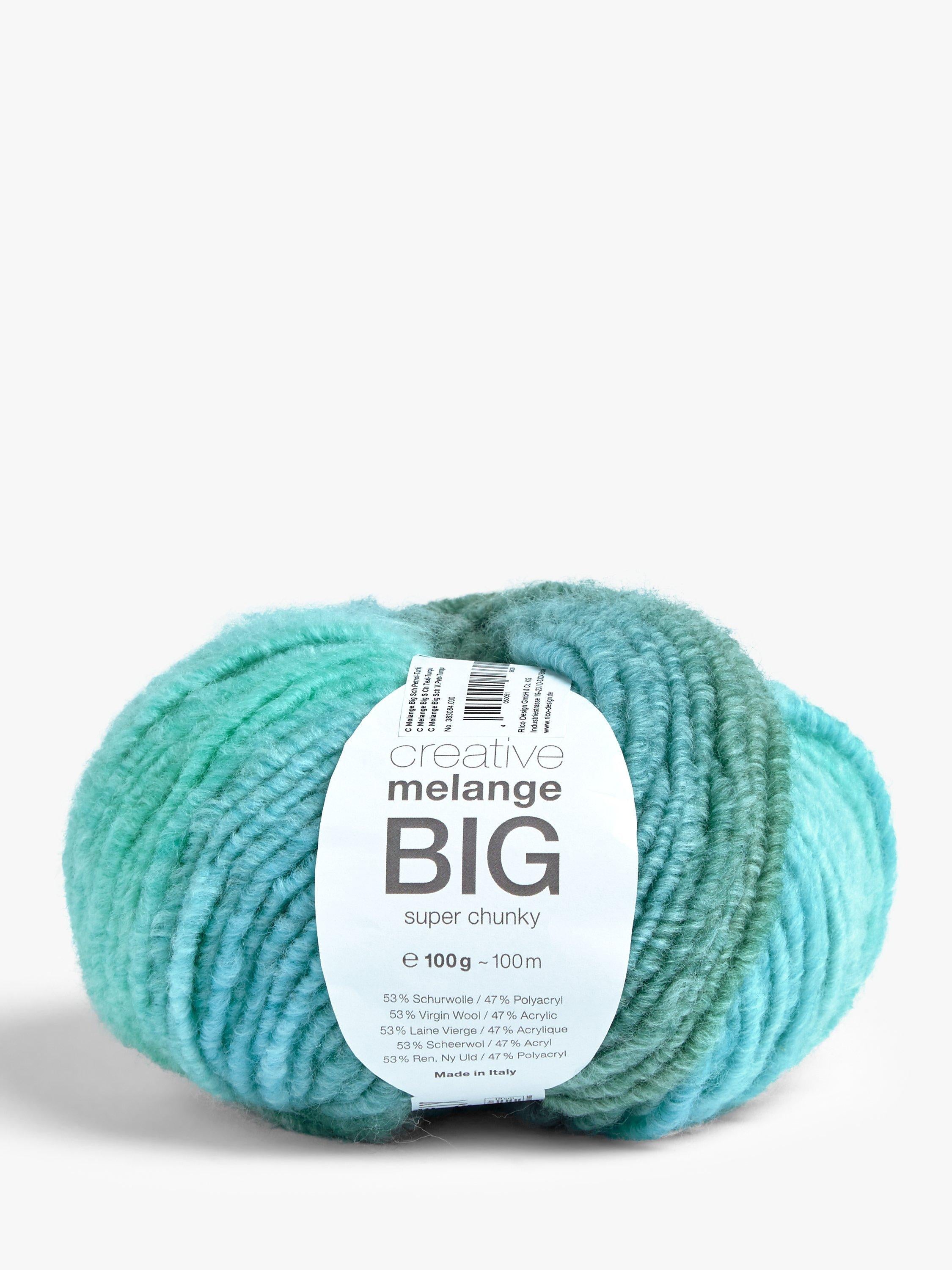 Rico Design Creative Melange Big super chunky yarn 100g, UK version
