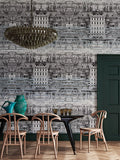 Cole & Son Riflesso wallpaper panel 127.5x140cm (British brand)