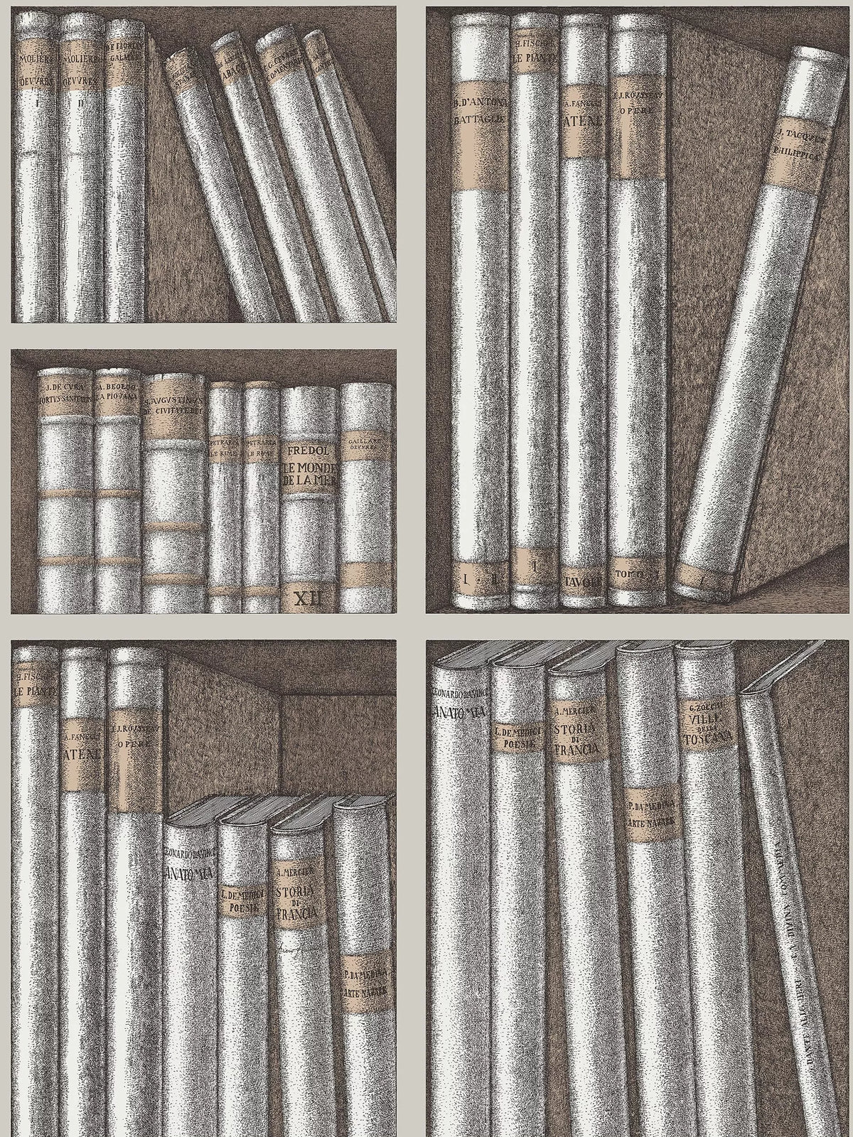 Cole & Son Ex Libris wallpaper 10m x 52cm, UK version